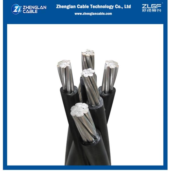 Квадруплексный кабель воздушный кабель 3x1/0AWG+1/0AWG