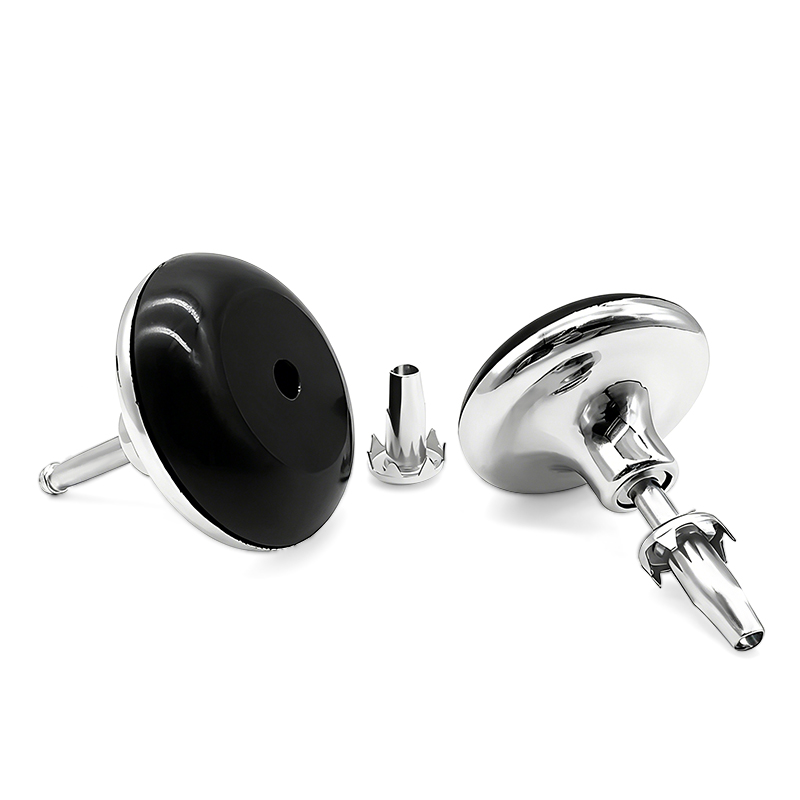 Black Plastic Plug-in Carpet Casters Sofa Support Legs Bed Feet Pads Heavy-Duty Base Brackets Furniture Hardware Accessories