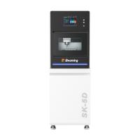 SK-5D 3500W Fraiseuse dentaire 5 axes pour piliers pré-usinés en céramique Fraiseuse CNC dentaire à cinq axes avec fixations modulaires