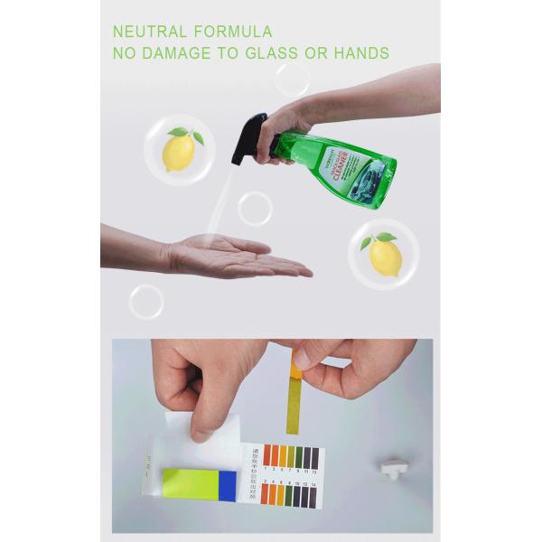 Translucent Glass Car Paint Cleaner 500ml Spray Refreshing Vision