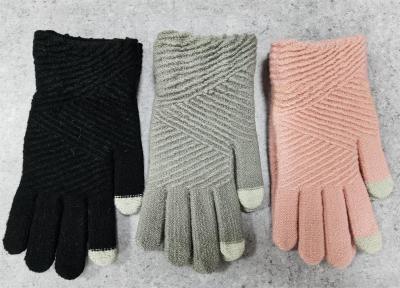 Luvas de Inverno Cinza Personalizadas / Luvas de Trico Personalizadas em Cores e Desenhos Personalizados