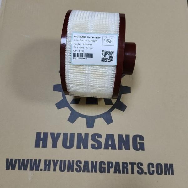 Filtro de ar de alta qualidade AF26044 de Hyunsang AF25904 AF26353 usado para oficinas de reparações da maquinaria