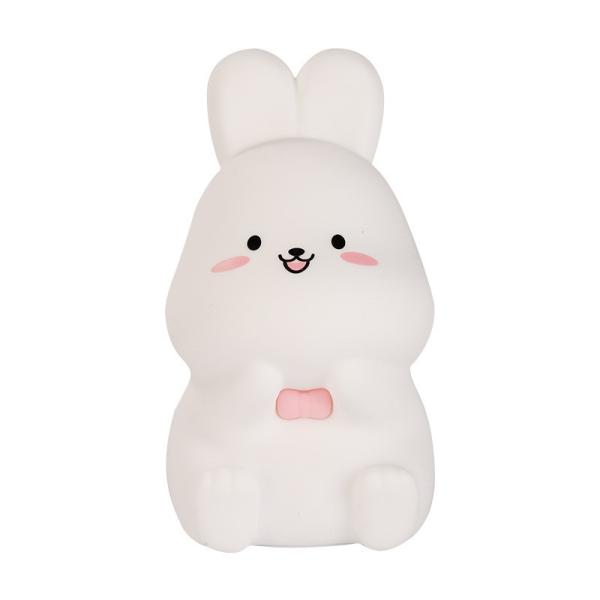 1,2738 лампа ночи пластиковой спальни силикона кролика инжекционного метода литья Patting