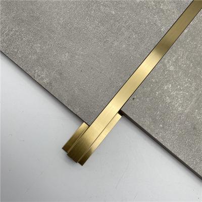 Cheap Price Hot Sale Sustainable Stocked Black Stainless Steel Tile Trim Profiles