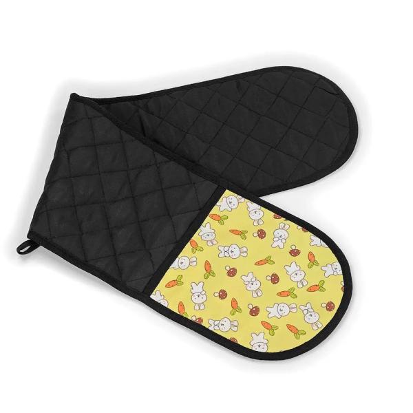 Custom Oven Mitt Sublimation Microwave Mittens Best Heat Resistant Gloves For Sublimation Practical And Stylish