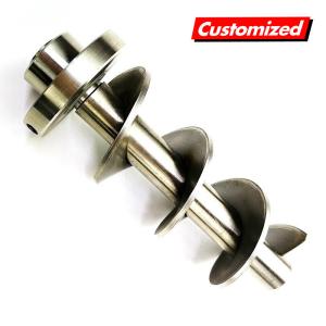 Customized Food Grade High Precision Stainless Steel Auger Screw Feeder for OEM Applications