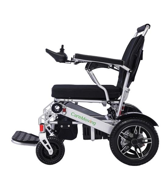 Aluminum Alloy Brushed Motor Solid Tire Electric Wheelchair