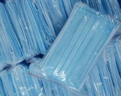Anti Bacteria Disposable Non Woven Face Mask Smooth Inner Lining Easy Carrying