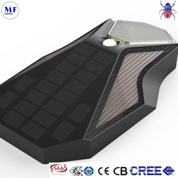 Iluminação exterior Iluminação de segurança Iluminação de jardim Impermeável IP65 CE RoHS Boa qualidade Iluminações solares LED ao ar livre Crepúsculo até o amanhecer