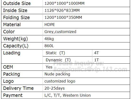Multi-purpose Euro logistics plastic box ; Plastic turnover box, pp corrugated sheet Box plastic transport box turnover