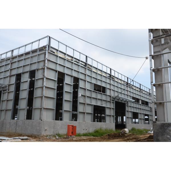 Prefabricated Metal Warehouse Building Heavy Load Steel Shed Construction