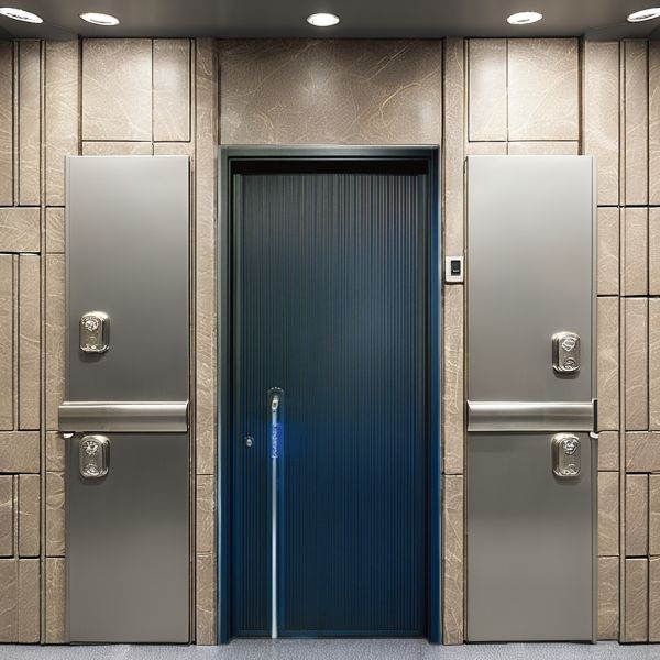 Modern Large Secure Pivot Entrance Door Firm Front Entry Doors For Villa