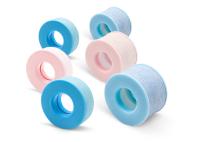 Prolongements matériels de cil de cheveux de corps de joint de sécurité de vague de la bande 2Pcs de paquet de peau de gel amical auto-adhésif de silicone