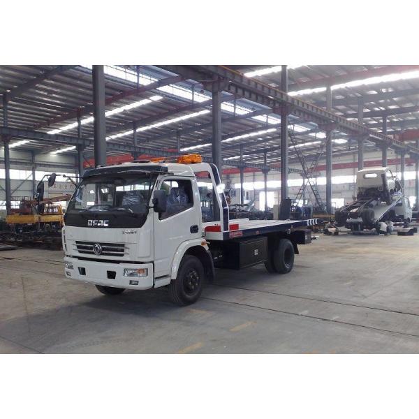 dongfeng 4X2 Flatbed Slide Wrecker Truck for 3ton Light Duty Recovery Truck