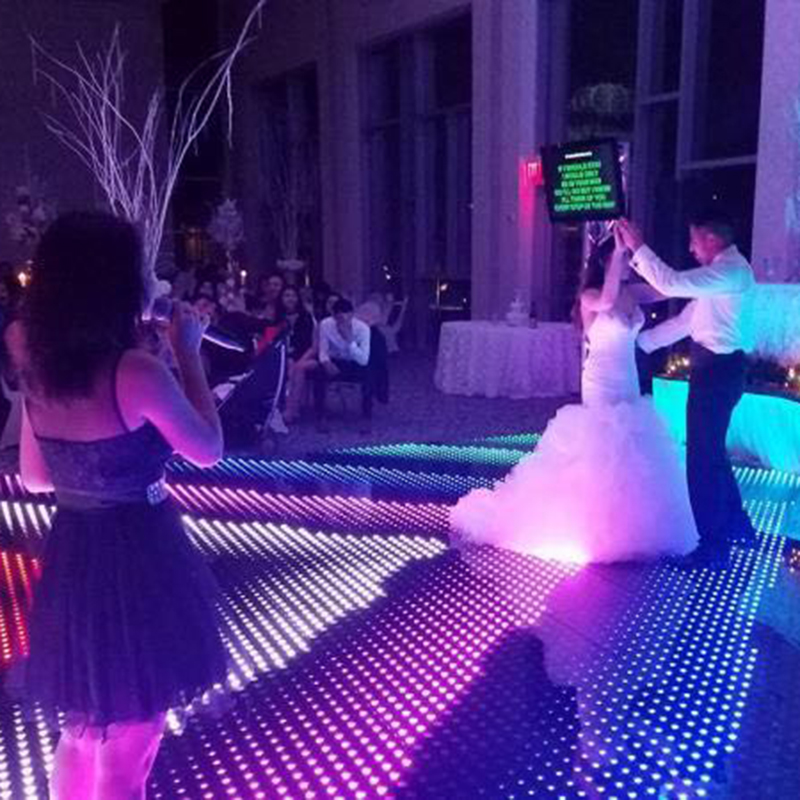 Led Stage 50×50 см Беспроводные цифровые танцевальные плитки для шоу