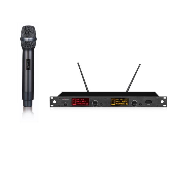 Microfone sem fio profissional da frequência ultraelevada do ODM do OEM para o desempenho 105dB SNR