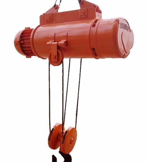 Steel Electric Wire Rope Hoist Trolley Winch For Lifting Pendant Control High Efficiency