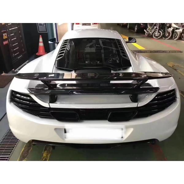 Kit de carrosserie en fibre de carbone de haute qualité pour McLaren MP4-12C Mp4-12c Fibre de carbone avant pelle arrière diffuseur jupe latérale