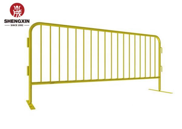 Stable Standing 2.5m Crowd Control Barrier For Running Event