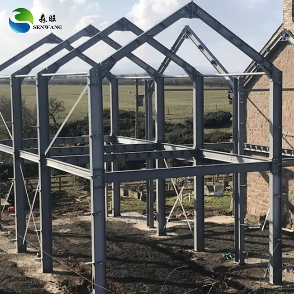 High Tolerance Steel Structure Warehouse with ±1% Tolerance and Q235/Q355 Grade Steel Support