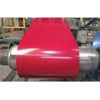 o zinco de aço galvanizado 0.1-2mm da bobina de PPGI revestiu o alongamento 20-25% 275g/M2