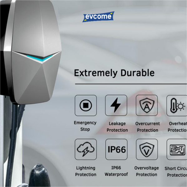 7/11 тип 1 одиночной фазы зарядного устройства Ак Эв Кв и автомобиль штепсельной вилки типа 2 электромобиля