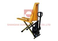 Cylindre simple sûr 1 Ton High Lift Scissor Truck avec le moteur électrique
