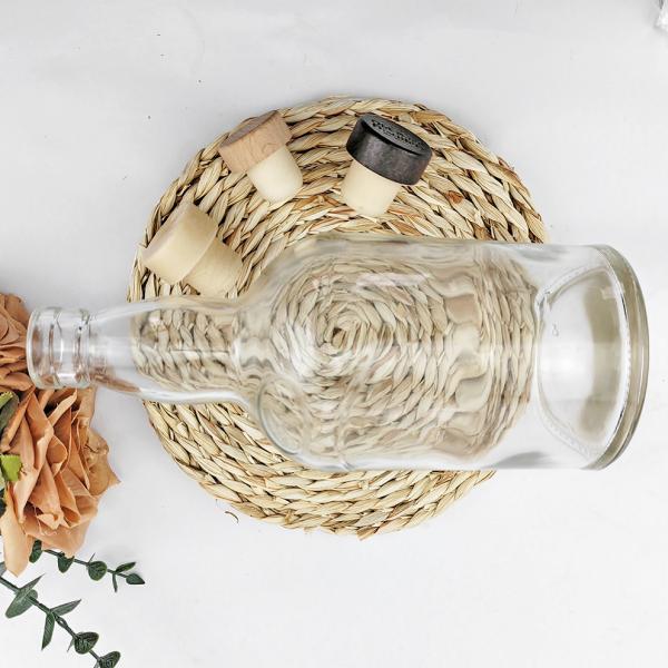 Eco-friendly Glass Body Top Sale Multi-Specification White Wine Bottles for Beverage