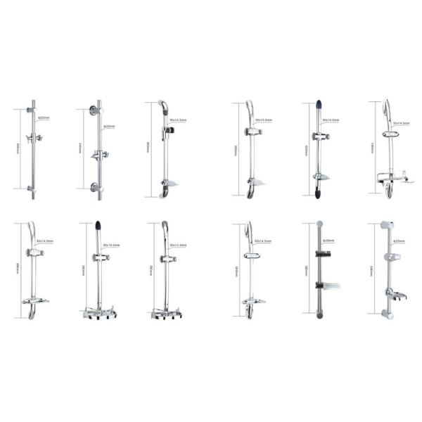 Durable Bathroom Shower Sets Corrosion / Dust Resistant SS Material