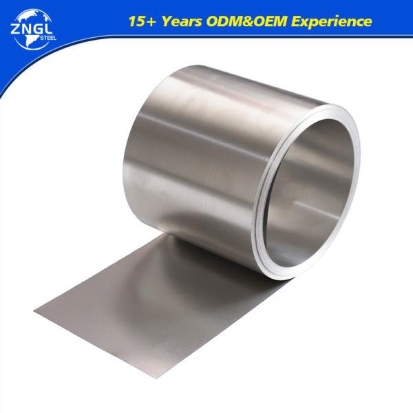 Certifié JIS 321/316L/310S/904L/2205/2507 bande mince laminée à froid pour l'acier inoxydable