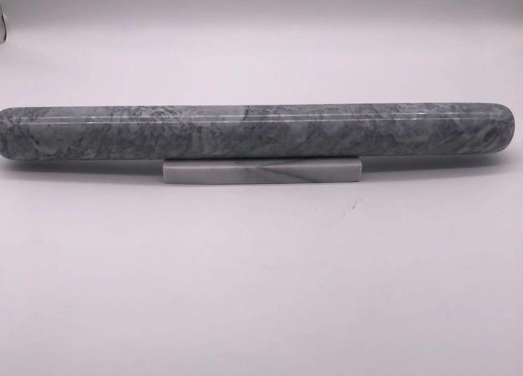 Французская мраморная каменная вращающая ось 39cm с мраморное отполированным низкопробным