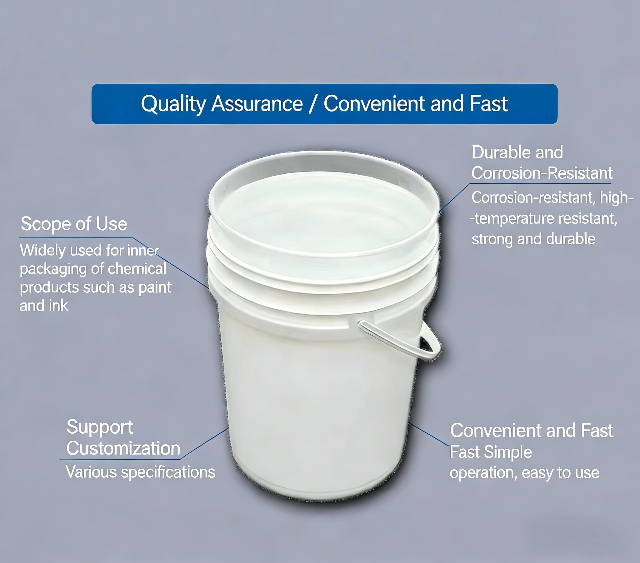 Factory Wholesale Custom Safe Plastic 5 15 30 55 Gallon LDPE Transparent Round Bottom Plastic Drum Liners Bags