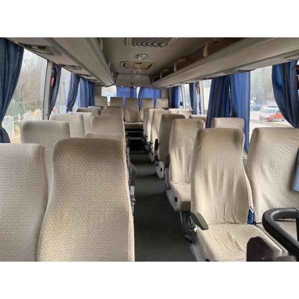 Used Kinglong Bus Model XMQ6802 32 Seats Steel Chassis Left Hand Drive Used Tour Bus