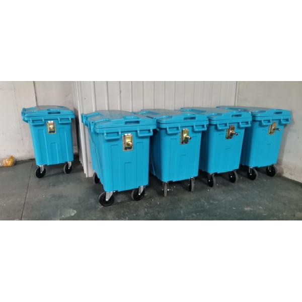 Rubbish Bin Rotomoulding Mold Process 10000 Cycles