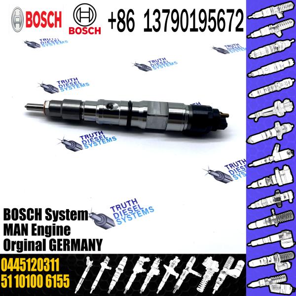 Diesel Engine Fuel Injector 0445120281 0445120311 51101006155 51101006121 51101006141 0445120202
