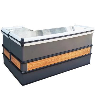 Single Sided Grocery Store Checkout Counter Heavy Duty Cashier Desk