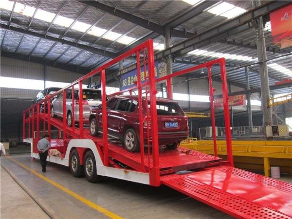 Car Hauler Semi Trailer | Adjustable & Versatile Design