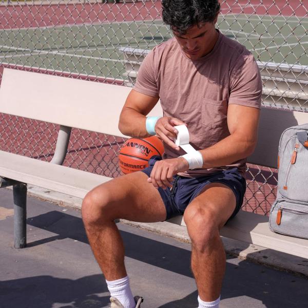 High Quality Water Resistant Cotton Sports Tape  For Heel Pain Fingers Gym Athlete Strapping Healthcare Rigid
