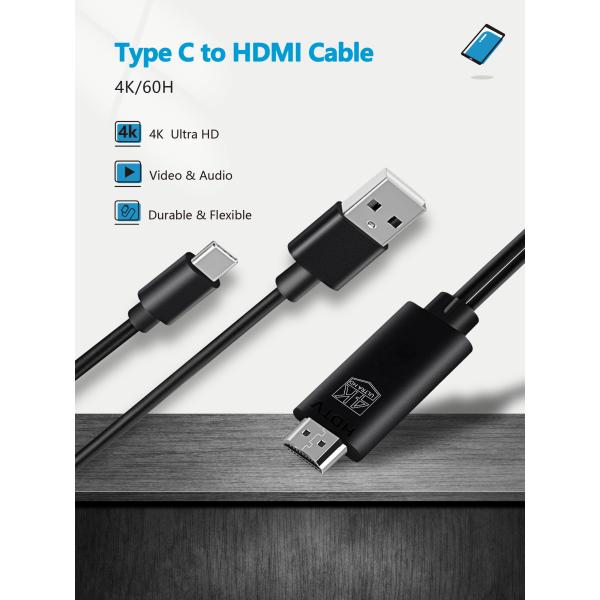 телефон 1080P 6.6ft к переходнику Hdmi, переходнику цифров Av экрана синхронизации