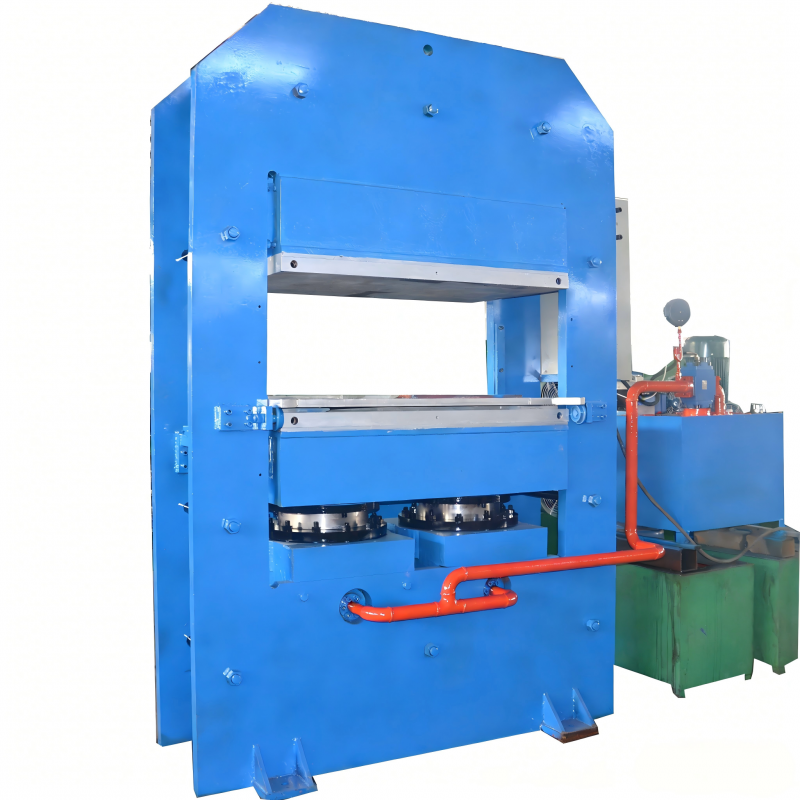 PLC Control Hydraulic Vulcanizing Press Machine with Customized Size and 0-100MPa Pressure Range
