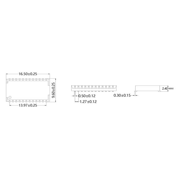10/100/1000 Магнитные трансформаторы Ethernet 749023113C