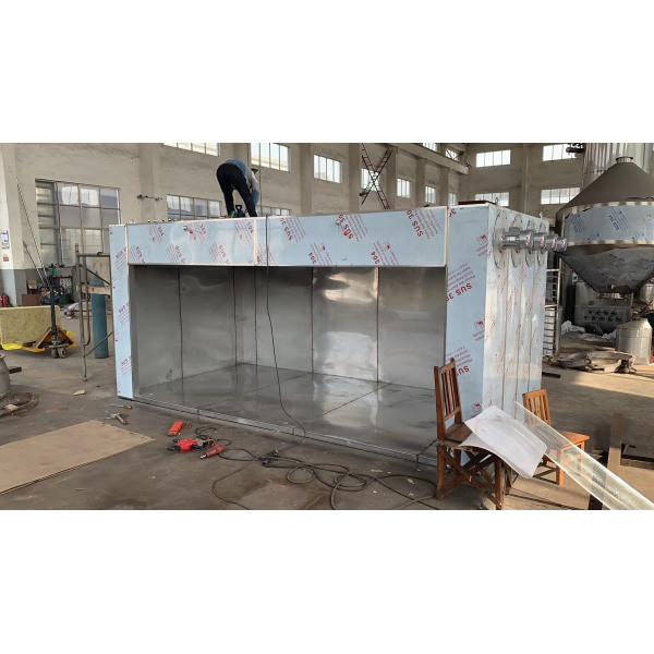 140C Silver Hot Air Circulating Tray Drying Oven 3-5kW/H Electric Tray Dryer