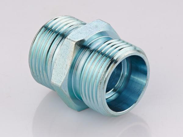 Metric Straight Thread Fittings , Male Bsp Threaded Pipe Fittings 1CB / 1DB