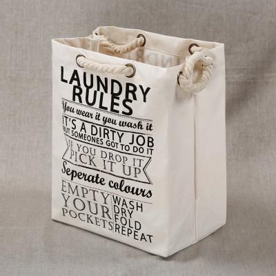 Puting portable big storage bag outdoor travel clothes school carry bag laundry rules facility customized canvas