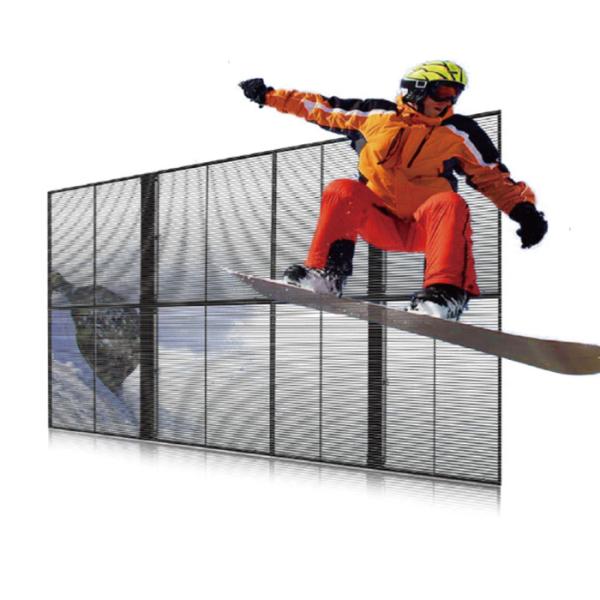 P7.8-7.8 Exibição LED exterior transparente de alto brilho para centros comerciais
