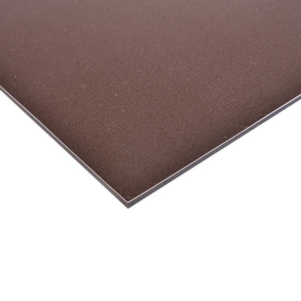 1220mm de prata escovou resistente UV do painel composto de alumínio
