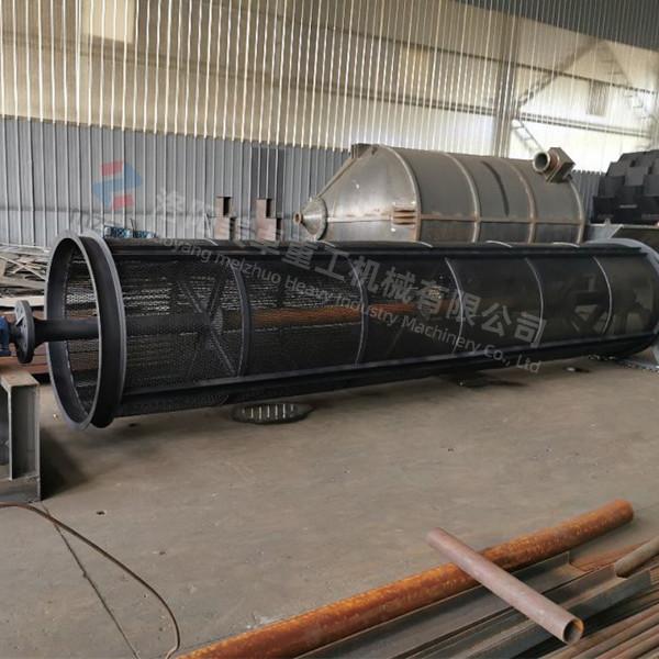 7.5kw Power Otary Sieve Machine Mineral Processing Industry 1500*1500*4000
