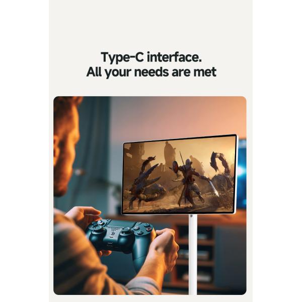 300 cd/M Smart Portable TV de 21,5 pulgadas IPS Portable Stand TV de 60Hz