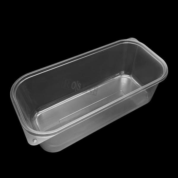Transparent Disposable PP Plastic Frozen Food Tray 5L Ice Cream Containers