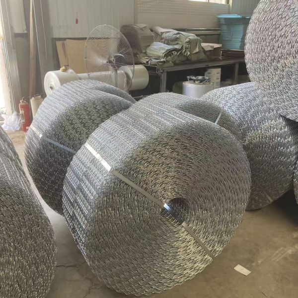 Six Rolls Offshore Pipeline Counterweight Welded Wire Mesh